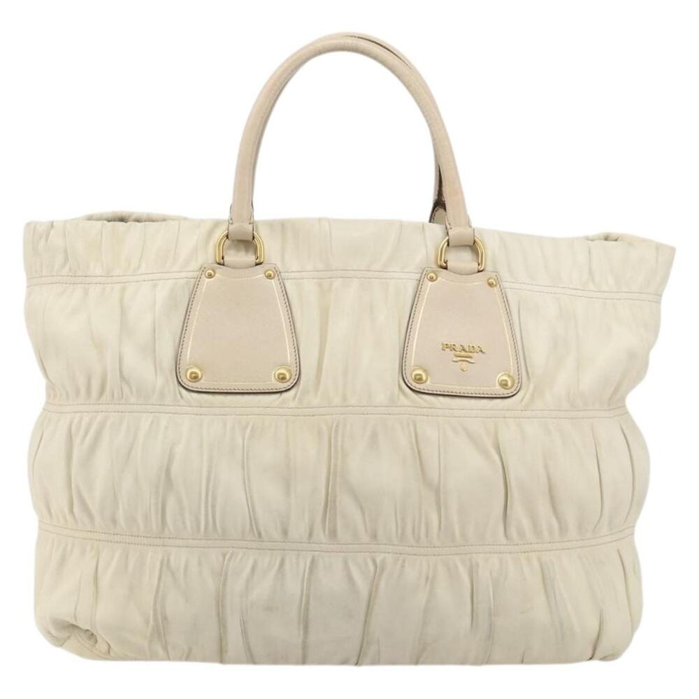 Prada Saffiano Galleria Handbag White